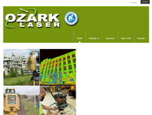 Tablet Screenshot of ozarklaser.com